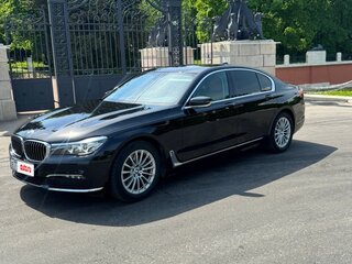 2017 BMW 7 серии 730i VI (G11/G12), чёрный, 4570000 рублей, вид 1