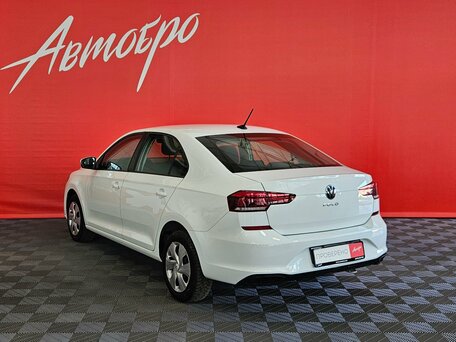 2022 Volkswagen Polo VI, белый, 1350000 рублей, вид 3