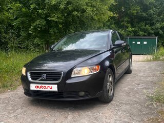 2010 Volvo S40 II Рестайлинг, чёрный, 610000 рублей, вид 1