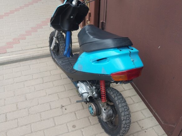 2007 Honda Dio, голубой, 47000 рублей - вид 1
