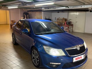 2012 Skoda Octavia RS II Рестайлинг, синий, 900000 рублей, вид 3