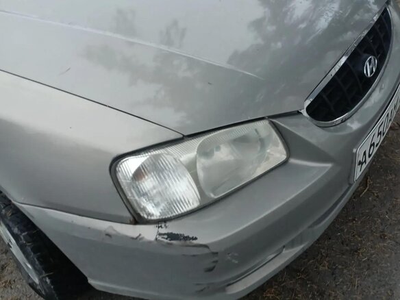 2007 Hyundai Accent ТагАЗ II, бежевый, 350000 рублей - вид 12