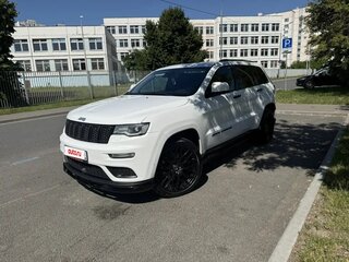 2018 Jeep Grand Cherokee IV (WK2) Рестайлинг, белый, 3800000 рублей, вид 2