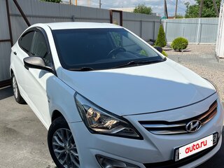 2014 Hyundai Solaris I Рестайлинг, белый, 1150000 рублей, вид 4