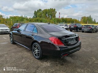 2014 Mercedes-Benz S-Класс 500 Long VI (W222, C217), чёрный, 2899000 рублей, вид 4