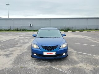 2006 Mazda 3 I (BK) Рестайлинг, синий, 440000 рублей, вид 2