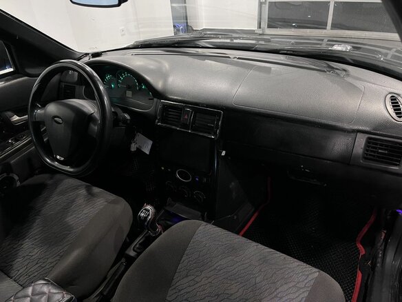 2008 Lada (ВАЗ) Priora I, чёрный - вид 11