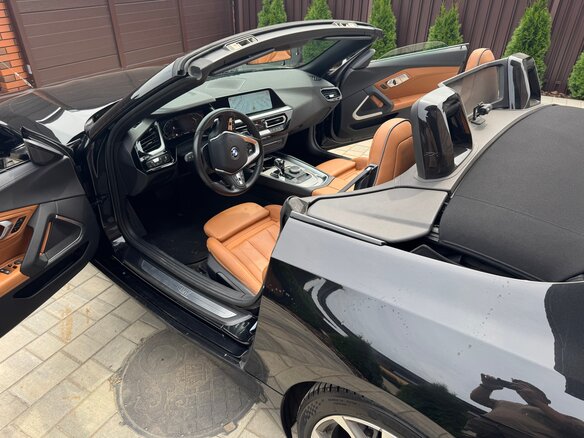 2022 BMW Z4 20i III (G29), чёрный