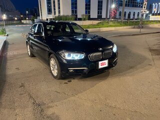 2016 BMW 1 серии 118i II (F20/F21) Рестайлинг, чёрный, 1600000 рублей, вид 2