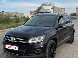 2012 Volkswagen Tiguan I Рестайлинг, чёрный, 1450000 рублей, вид 1