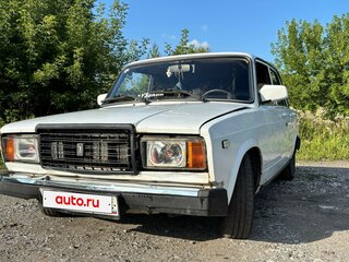 2004 Lada (ВАЗ) 2107, белый, 100000 рублей, вид 5