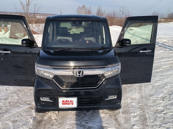 2019 Honda N-BOX II, чёрный, 999999 рублей - вид 1