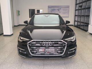 2023 Audi A6 45 TFSI V (C8) Рестайлинг, чёрный, 4990000 рублей, вид 2