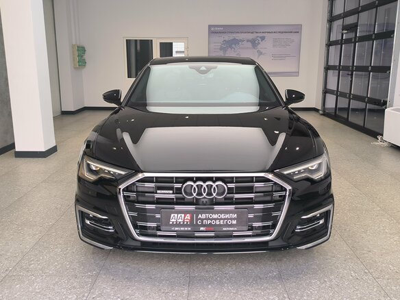 2023 Audi A6 45 TFSI V (C8) Рестайлинг, чёрный, 4990000 рублей - вид 1