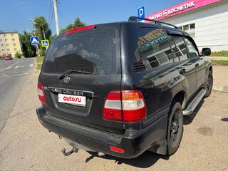 2005 Toyota Land Cruiser 100 Series Рестайлинг 1, чёрный, 1850000 рублей, вид 3