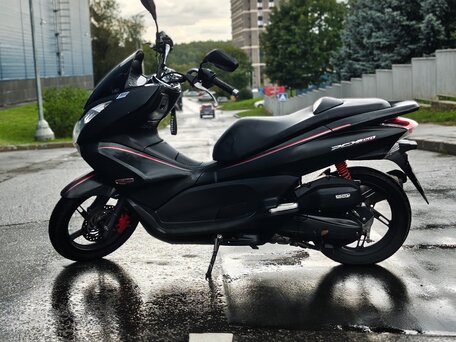 2013 Honda PCX 150, чёрный, 170000 рублей, вид 1