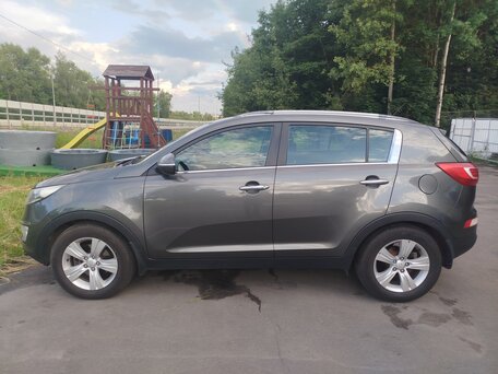 2010 Kia Sportage III, серый, 1100000 рублей, вид 4