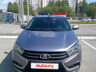 2017 Lada (ВАЗ) Vesta I, серый, 750000 рублей, вид 1