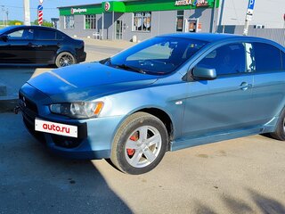 2007 Mitsubishi Lancer X, зелёный, 450000 рублей, вид 2