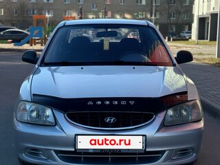 2005 Hyundai Accent ТагАЗ II, серебристый, 240000 рублей, вид 2