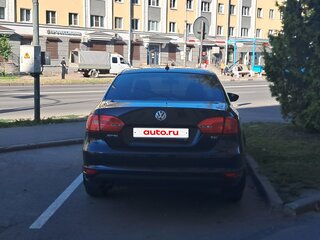 2013 Volkswagen Jetta VI, чёрный, 950000 рублей, вид 2