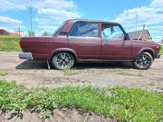 2005 Lada (ВАЗ) 2107, пурпурный, 230000 рублей, вид 4