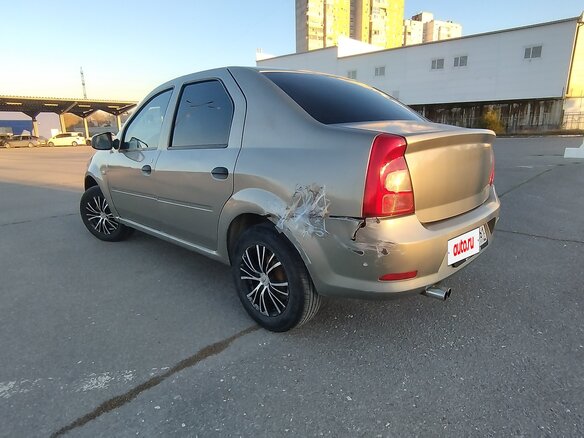 2010 Renault Logan I Рестайлинг, бежевый, 245000 рублей - вид 7
