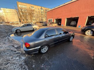 2006 Kia Spectra I Рестайлинг 2, серый, 180000 рублей, вид 4