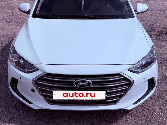 2016 Hyundai Elantra VI (AD), белый - вид 16