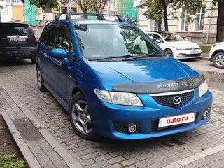 2001 Mazda Premacy I (CP), синий, 425000 рублей, вид 4