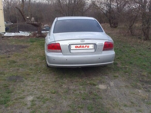 2006 Hyundai Sonata ТагАЗ IV (EF) Рестайлинг, серебристый - вид 1