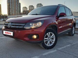 2013 Volkswagen Tiguan I Рестайлинг, красный, 1300000 рублей, вид 1
