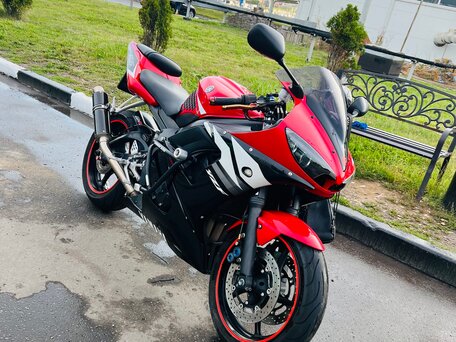 2003 Yamaha YZF-R6, красный, 650000 рублей, вид 2