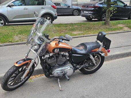 2008 Harley-Davidson Sportster 1200, коричневый, 600000 рублей, вид 1