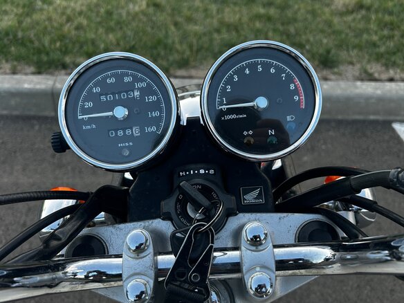 2006 Honda CB 400SS, белый, 310000 рублей - вид 6