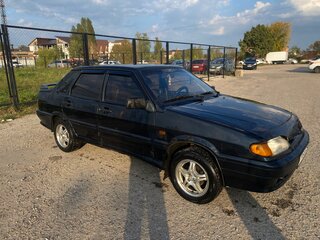 2006 Lada (ВАЗ) 2115, чёрный, 110000 рублей, вид 2
