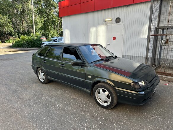 2006 Lada (ВАЗ) 2114, зелёный, 180000 рублей - вид 2