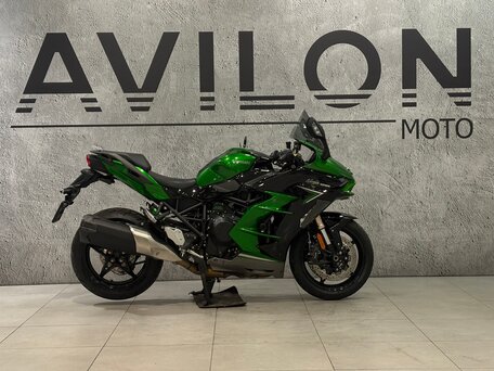 2022 Kawasaki Ninja H2 SX, зелёный, 1630000 рублей, вид 1