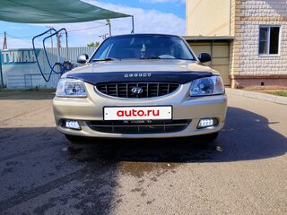 2005 Hyundai Accent ТагАЗ II, бежевый, 380000 рублей, вид 2