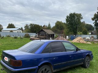 1994 Audi 100 IV (C4), синий, 250000 рублей, вид 4