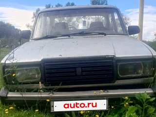 2010 Lada (ВАЗ) 2107, серебристый, 85000 рублей, вид 1