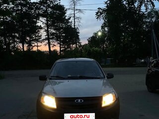 2012 Lada (ВАЗ) Granta I, бежевый, 370000 рублей, вид 4