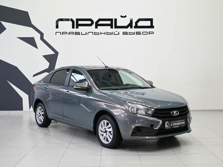 2016 Lada (ВАЗ) Vesta I, серый, 639900 рублей, вид 5