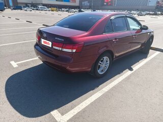 2008 Hyundai Sonata V (NF) Рестайлинг, пурпурный, 630000 рублей, вид 4