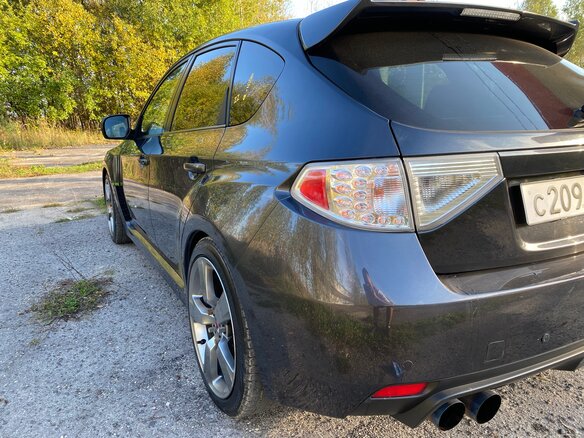 2011 Subaru Impreza WRX III Рестайлинг, серый - вид 17