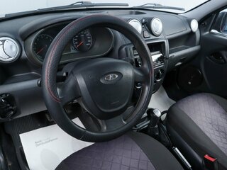 2012 Lada (ВАЗ) Granta I, чёрный, 449000 рублей, вид 4