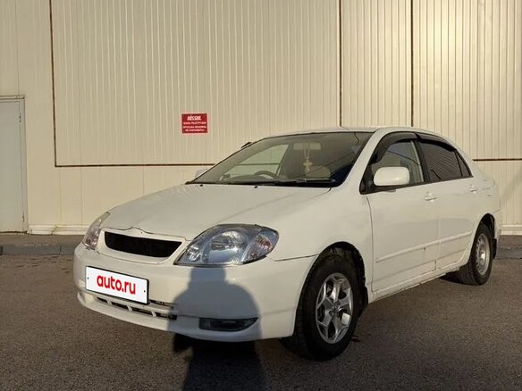 2002 Toyota Corolla IX (E120, E130), белый, 280000 рублей - вид 12
