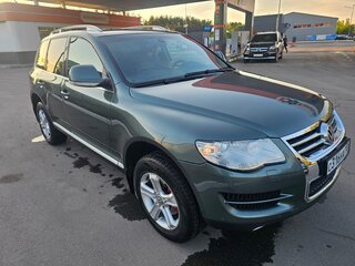 2008 Volkswagen Touareg I Рестайлинг, зелёный, 1280000 рублей, вид 4