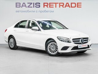 2019 Mercedes-Benz C-Класс 180 IV (W205) Рестайлинг, белый, 2440000 рублей, вид 4
