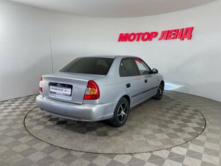 2008 Hyundai Accent ТагАЗ II, серый, 335000 рублей, вид 4